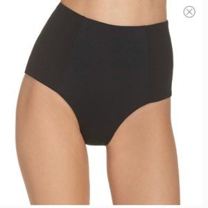 Jackie high rise ribbed bikini bottoms